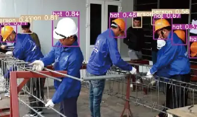 安全帽佩戴识别